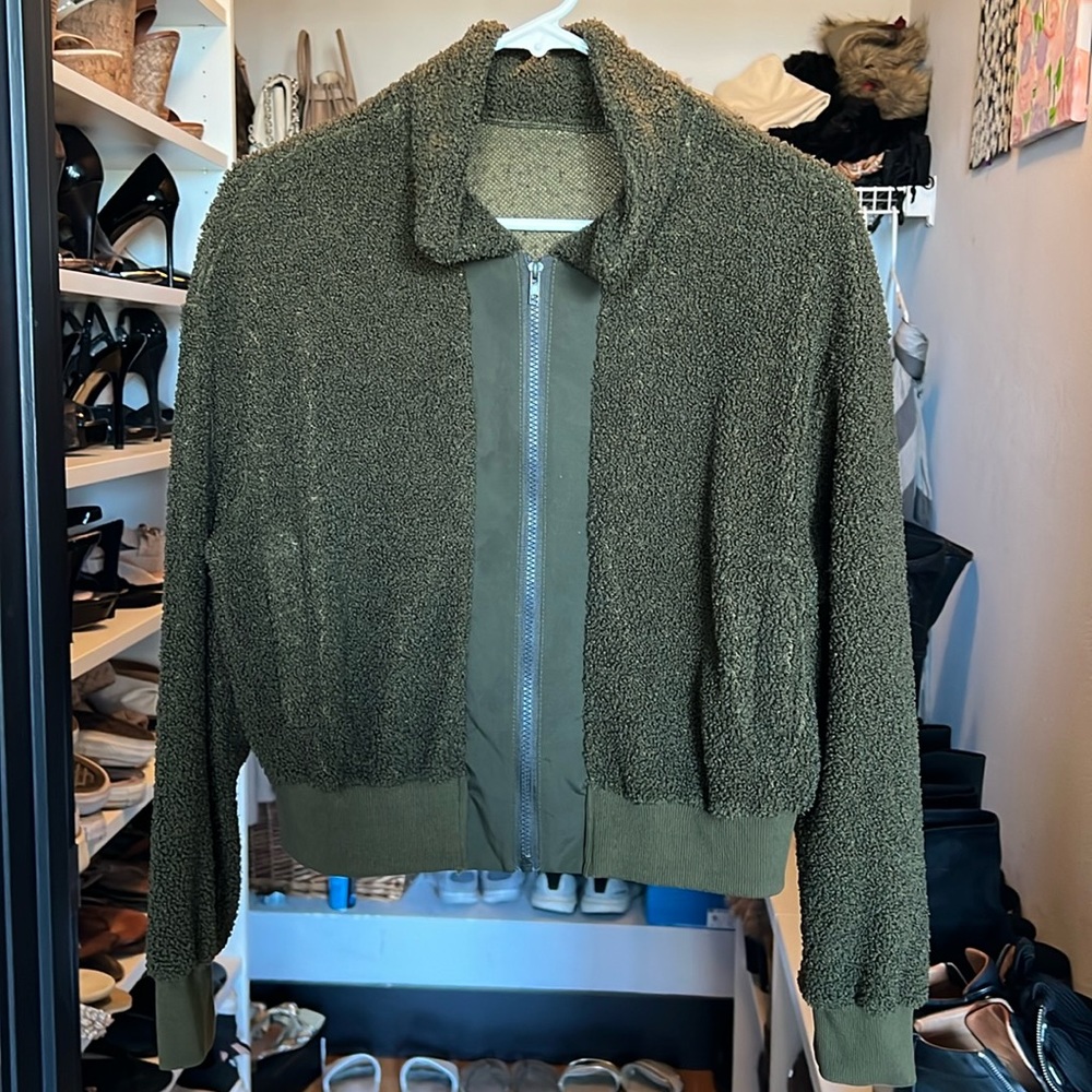 Shein Olive Green Jacket